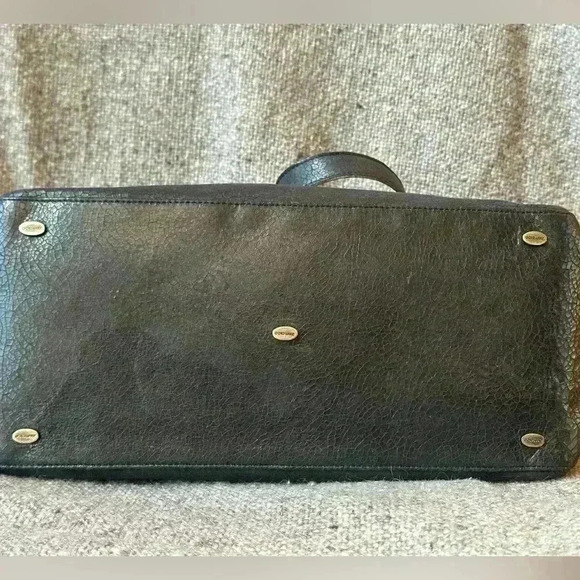 Jimmy Choo Vintage Black Textured Leather Bag! - Picture 4 of 14